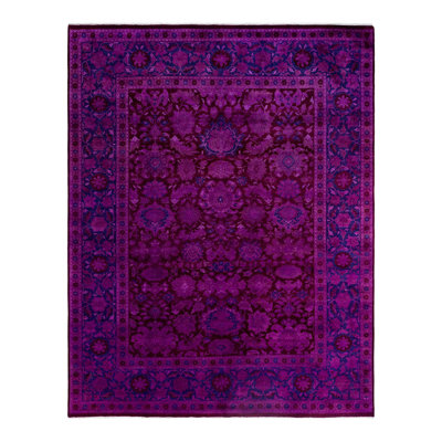Travas One-of-a-Kind 9' 5" X 11' 10" Hand Knotted Area Rug