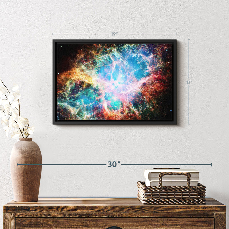 Impression sur toile Ethereal Nebula, H 13 po x l 19 po