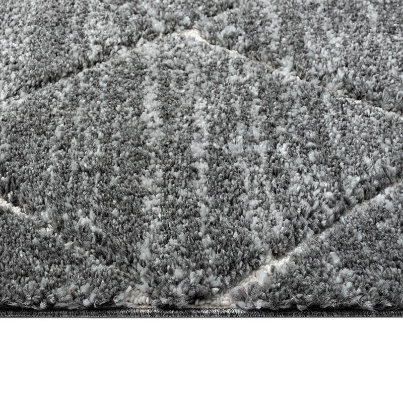 Tapis gris et crème Talas