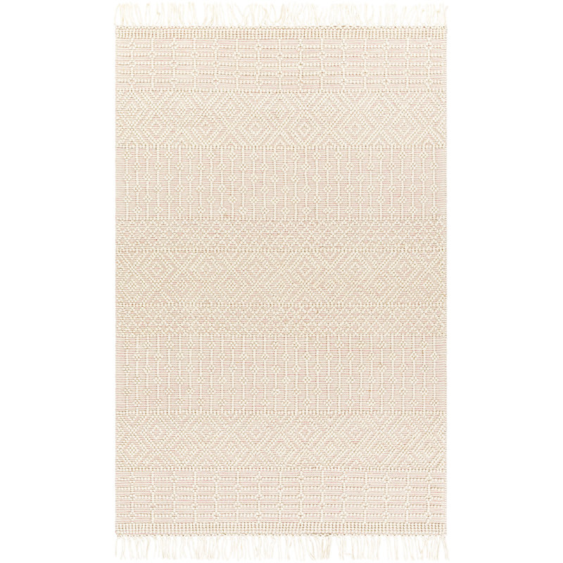 Benda Wool Geometric Indoor Rug, Runner 2'6" x 8'