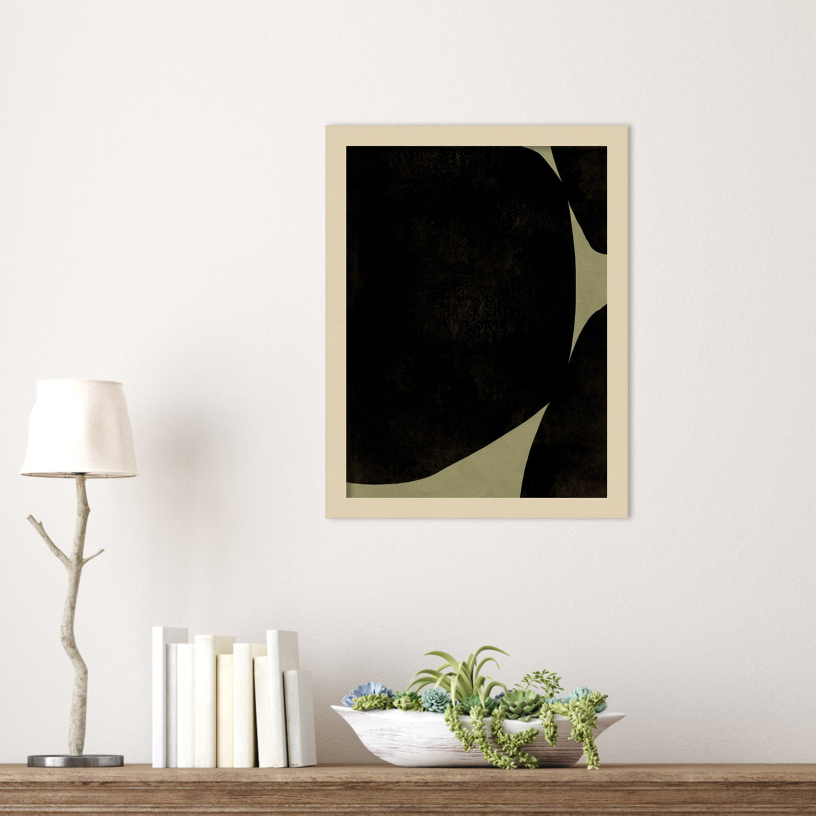 Heirloom Orbs I Print by Jacob Green, Brown, 17" H x 13" W x 1" D