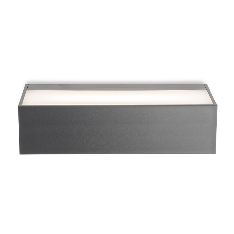 Graphite 4.6cm H Integrated LED Outdoor Sconce