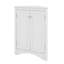 Triangle Bathroom Storage Cabinet With Adjustable Shelves, Freestanding Floor Cabinet-525799379