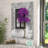 Tree in Front of Window Purple Pop Color Pop by Panoramic Images - Print-22003603-22003617