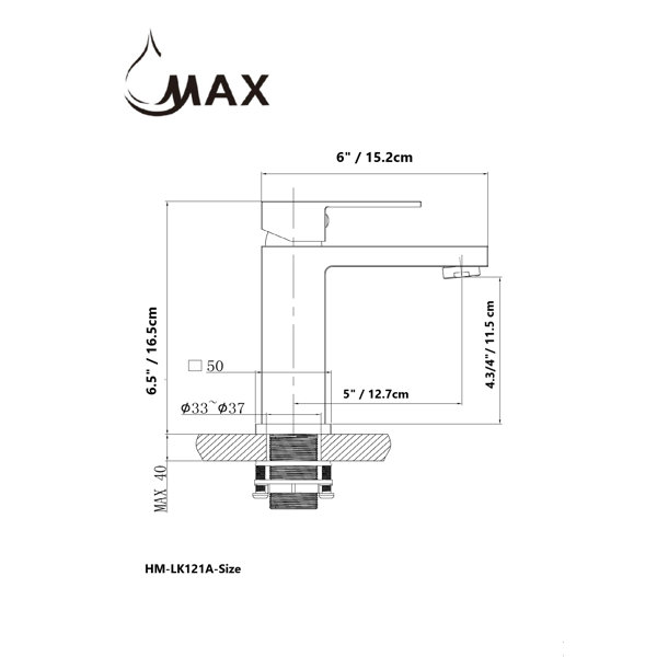 Dimensions du produit
