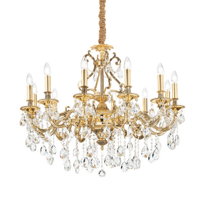 12 - Light Candle Style Chandelier