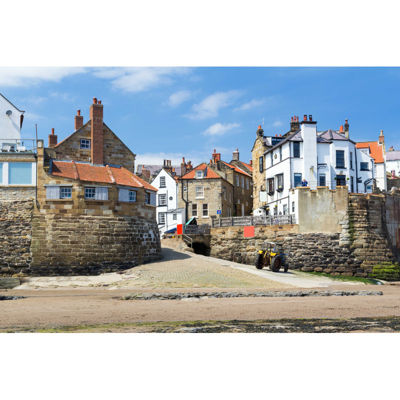 «Robin Hood's Bay Yorkshire England» par Ianwool - photographie sur toile tendue, L 12 po x H 8 po