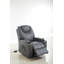 Fauteuil inclinable électrique en cuir Vegan-1331762259