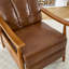 Fauteuil à cadre en bois, fauteuil d'appoint moderne pour le salon-184093603
