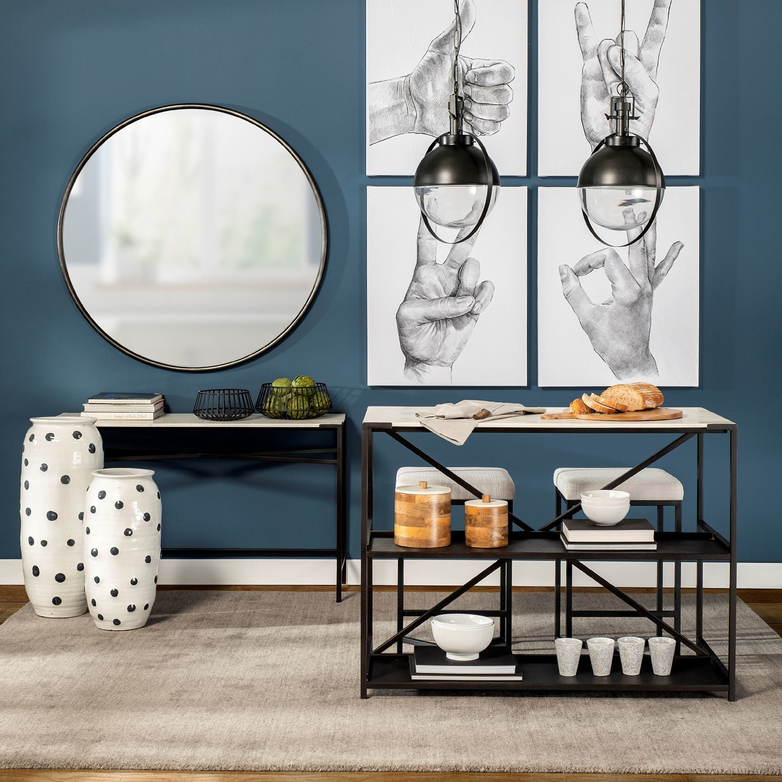 50'' Console Table