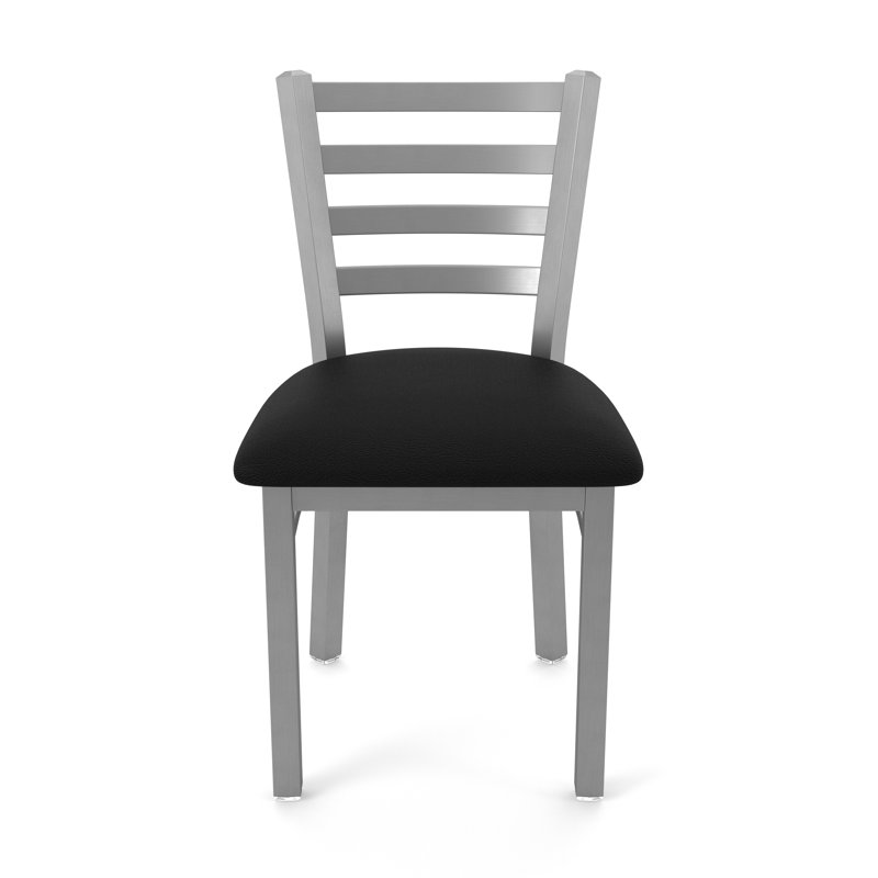 Chaise stationnaire Jackie, Vinyle-brise noire