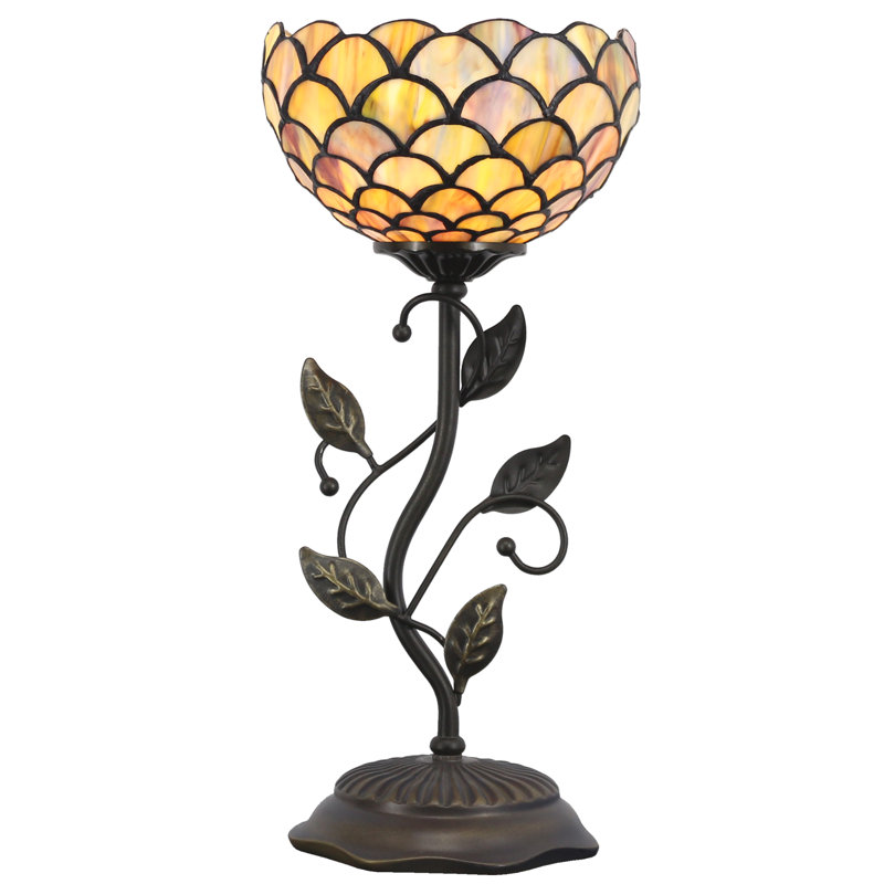 Lampe de table en verre coloré Tiffany
