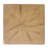 Wood-Look Square-Column MGO End Table,  H33.75",Wood-Like Distressed Finish, Mix with Different Heights, Indoor Outdoor Use,Natural Color-1910214385