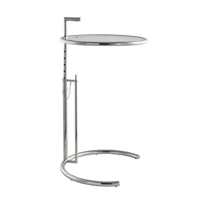 Rainerio Glass Top End Table