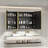 Chouchanik Recessed and Surface Framed 3 Door Medicine Cabinet with Mirror and Shelves-1203670671-1196920665