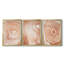 Toile encadrée de qualité supérieure «Wood Grain Suminagashi I» - prête à être accrochée-69982984-69982985