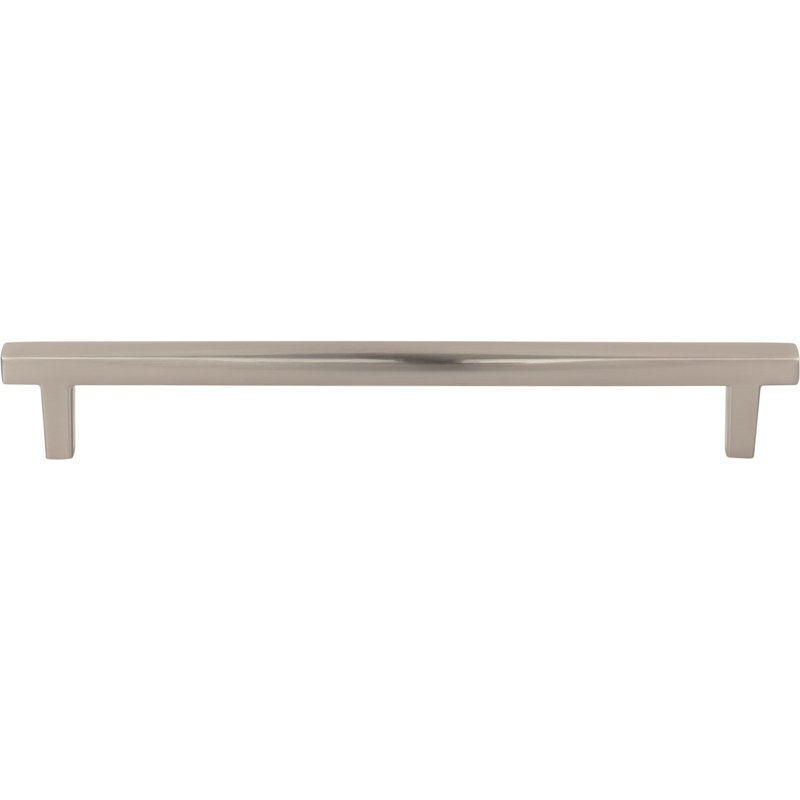 Poignée barre Whitlock, Nickel satiné, 7 9/16"