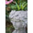 Cement Wall Bust Planter, 8"X9"X11.5", Gray, With Floral For Garden Charm Planter Home Office, 7.9X8.9X11.6",-81899265