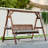 Outdoor Conversation Swing,Wooden Garden Swing Chair-301228982