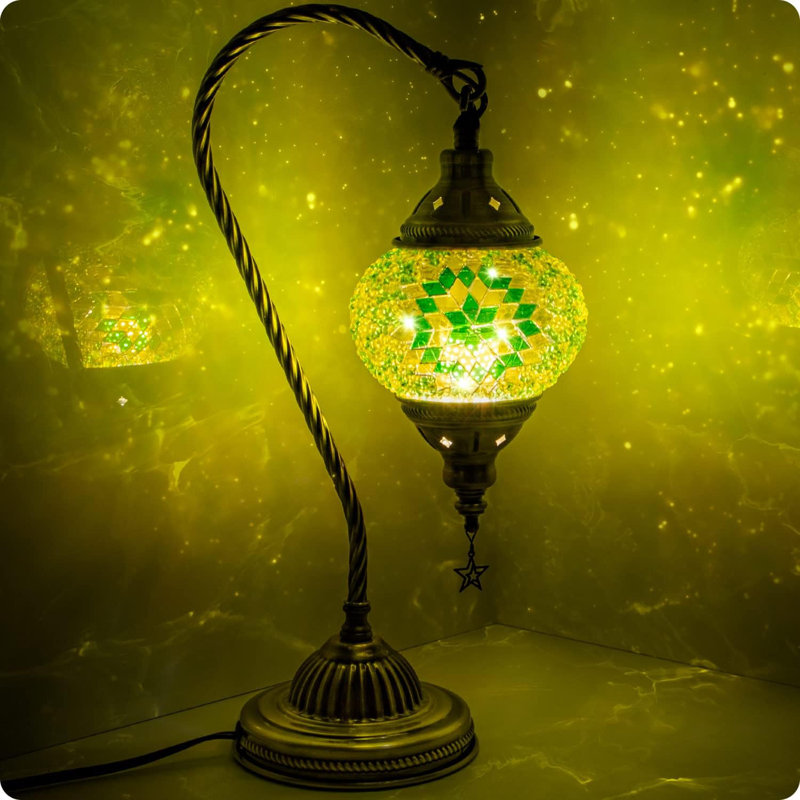 Lampe de chevet en mosaïque turque marocaine moderne 3 options de décoration de maison