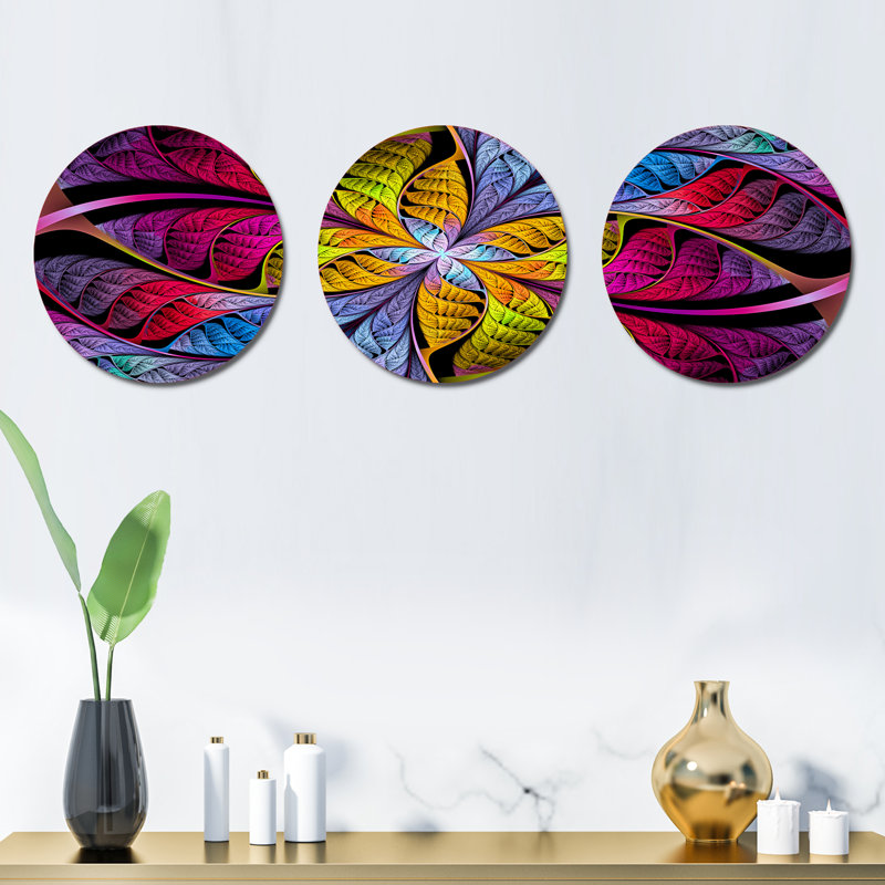 Ensemble de 3 décorations murales