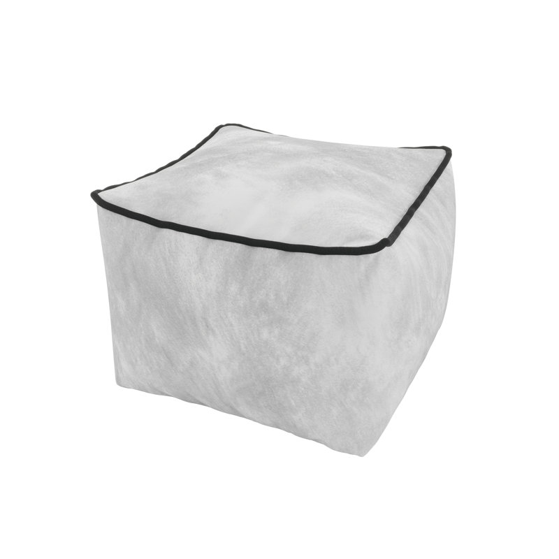 Refillable Classic Bean Bag, Silver