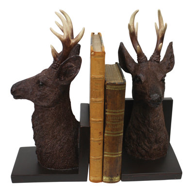 Serre-livres cerf