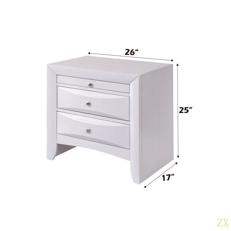 Ireland   Nightstand, White