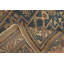 Tapis oriental oriental tribal teint à la main 4 x 5