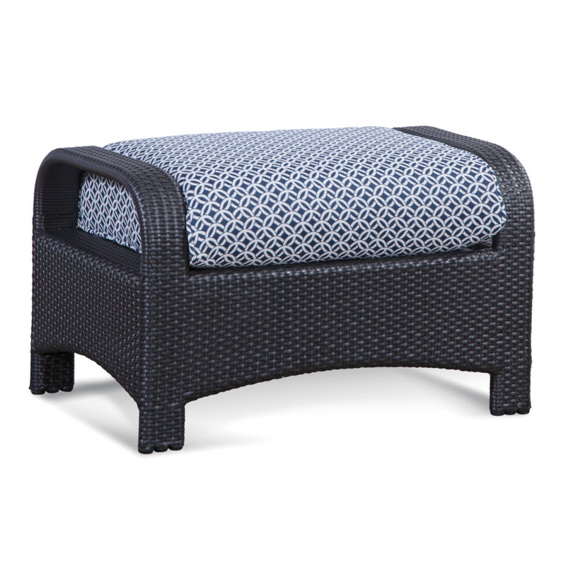Brighton Pointe Outdoor Ottoman, Burst Indigo; 6581-61