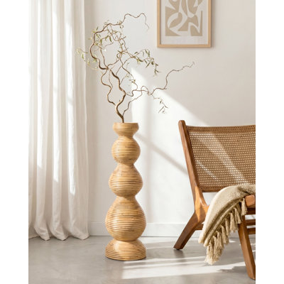 Natural Fibres Floor Vase