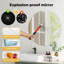 Aluminium Round Mirror
