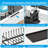 Sink Dish Drying Rack，Expandable Small Dish Rack Over Sink With Silicone Drying Tray