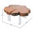 Sigety Solid Wood Top Coffee Table