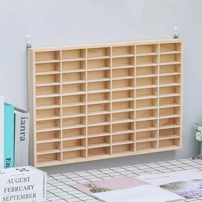 Tiered Shelf, 35.6" H X 52" W X 4" D