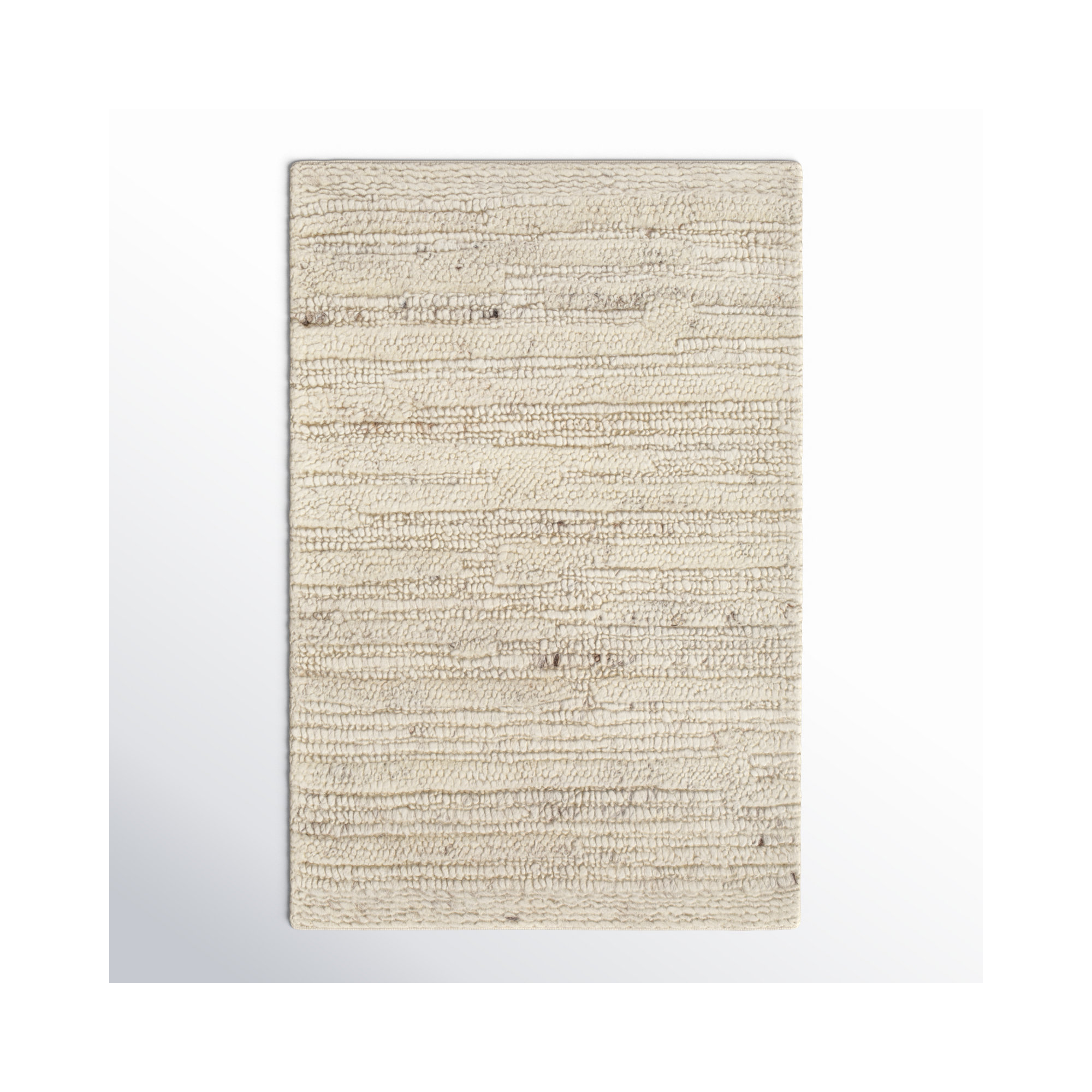 Radley Handmade Wool Rug, Rectangle 2' x 3'