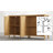 55"W  Storage Sideboard Cabinet with Adjustable Shelves