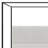 Modern Canopy Bed With Upholstered Headboard-54880698