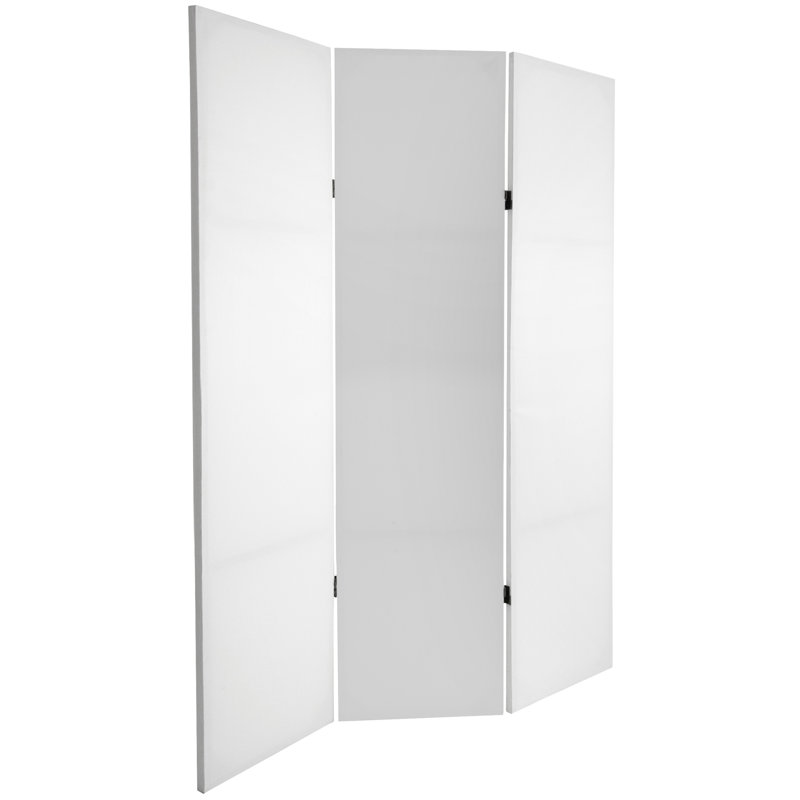 Paravent haut en toile Tall Nayome, 3, 5 pi