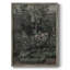 Impression florale vintage encadrée CLV III - bois massif-1049745008