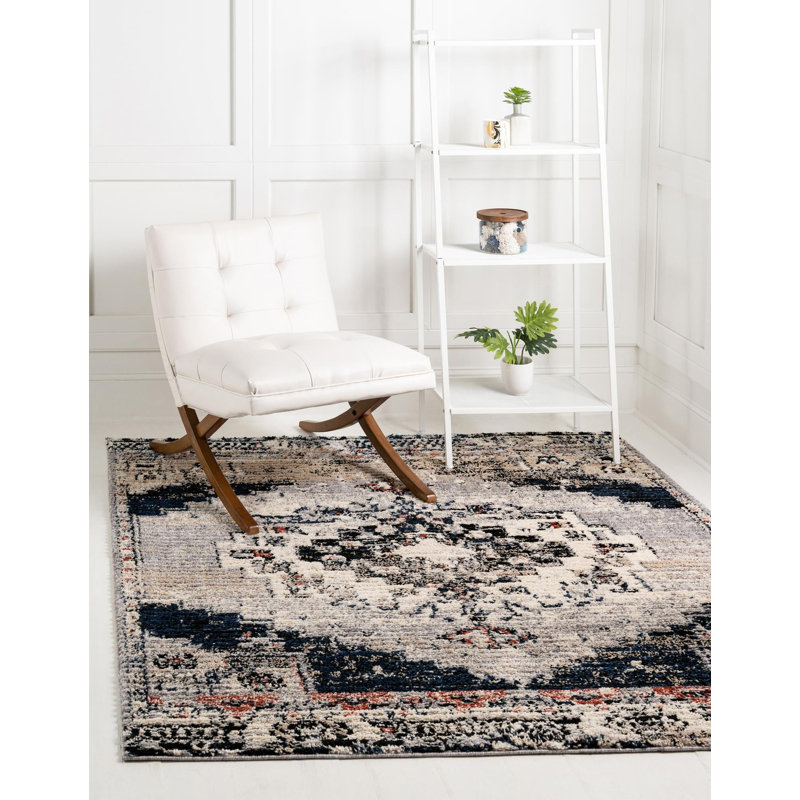 Tucson Geometric Indoor Rug, Square 6'