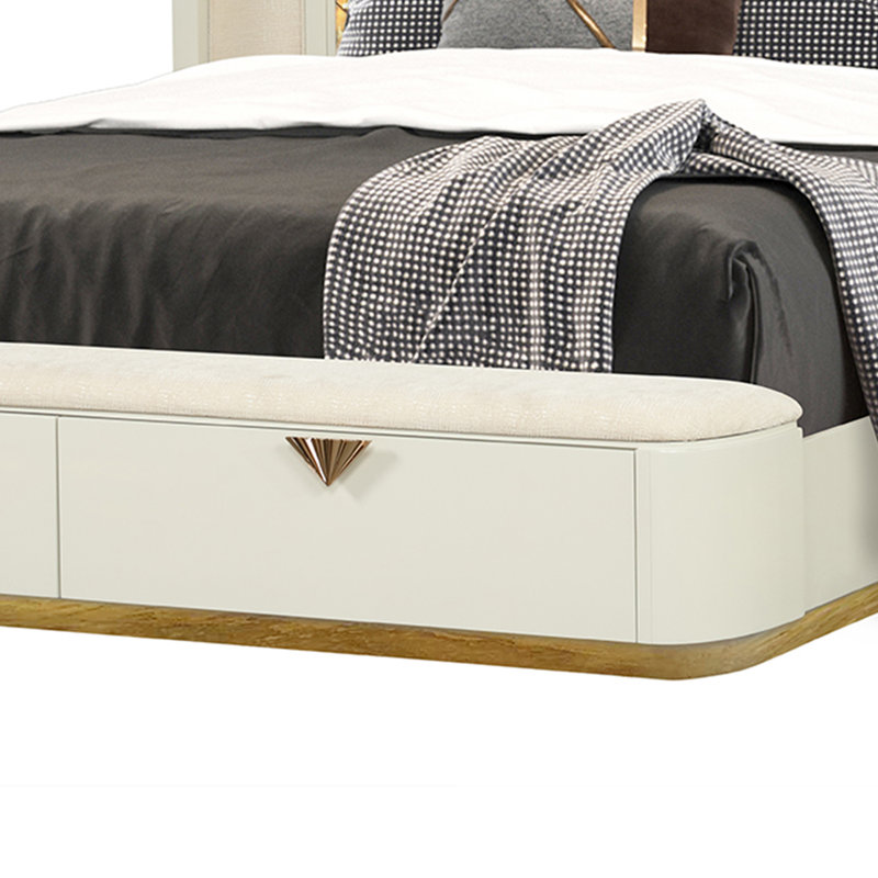 Zimran Upholstered 5 Piece Bedroom Set, King