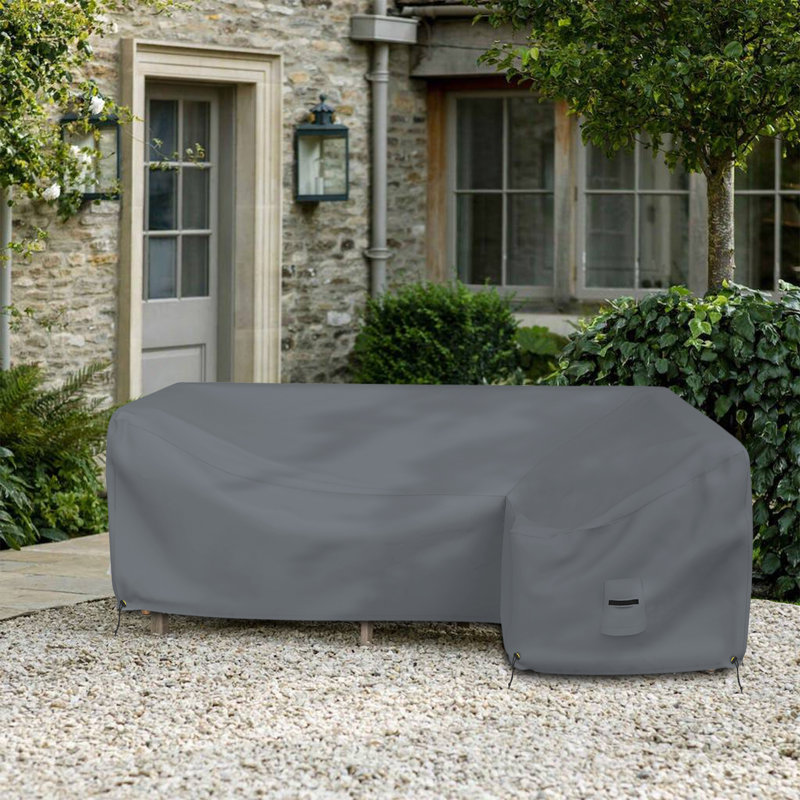 Housse de protection pour canapé d'extérieur Kimbolton, H 31 po x l 83 po x P 32 po, gris