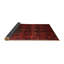 Tapis traditionnel rouge / noir-1222423178
