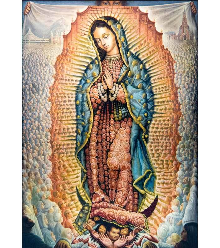 Lady Guadalupe, 24" H x 17" W