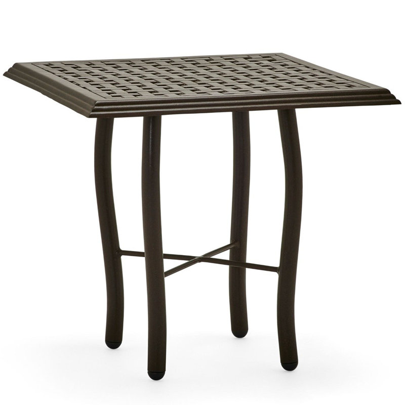 Table d'appoint carrée, Graphite