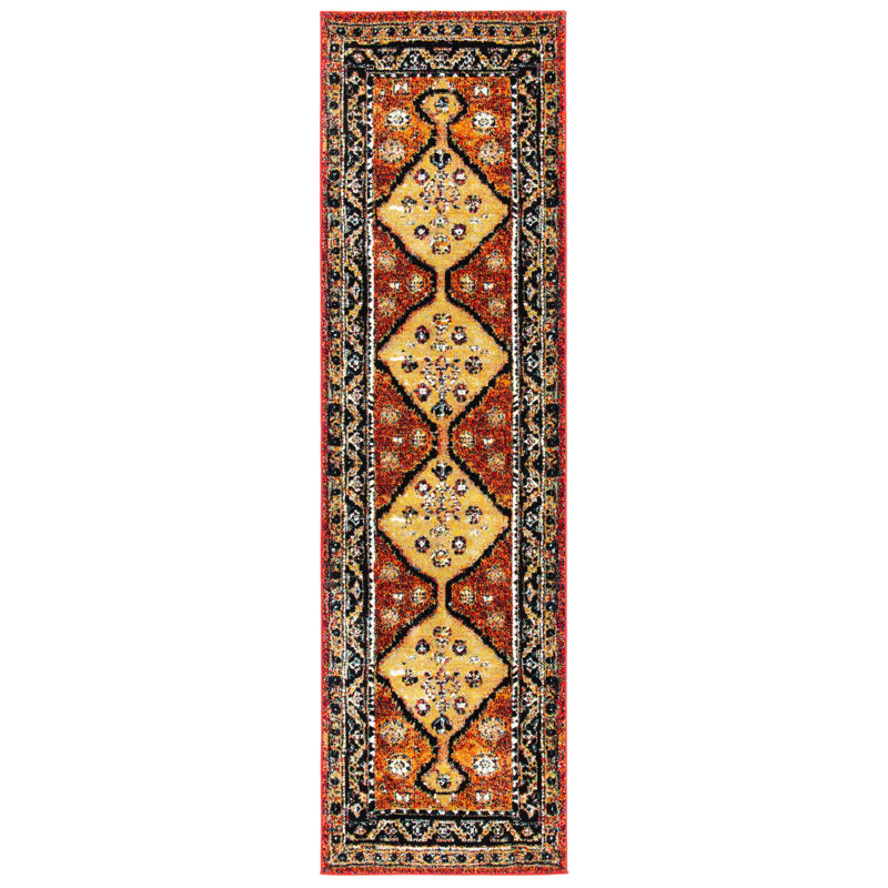 Vintage Hamadan Performance Southwestern Rug, Runner 2'3" x 8'