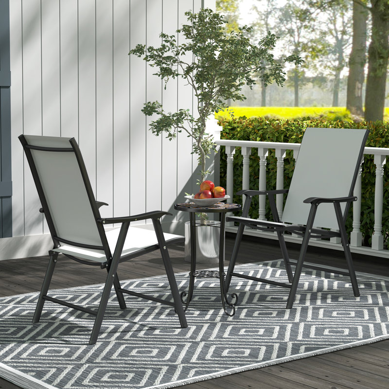 Round 2 - Person 35.5Cm L Outdoor Side Table