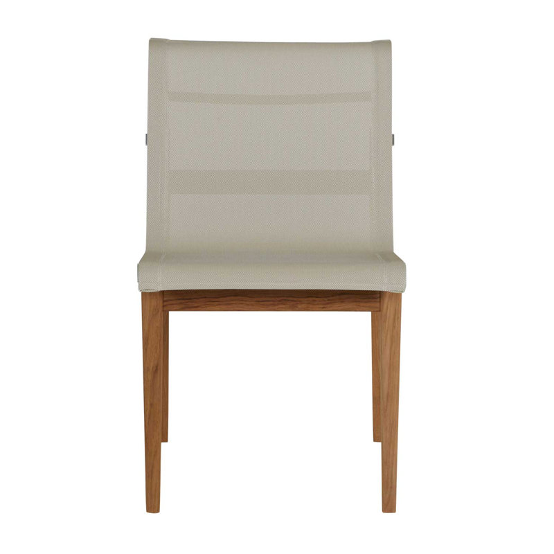 Coast Patio Dining Side Chair, Canvas Sling