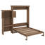 Grand lit escamotable avec tablettes-488564543